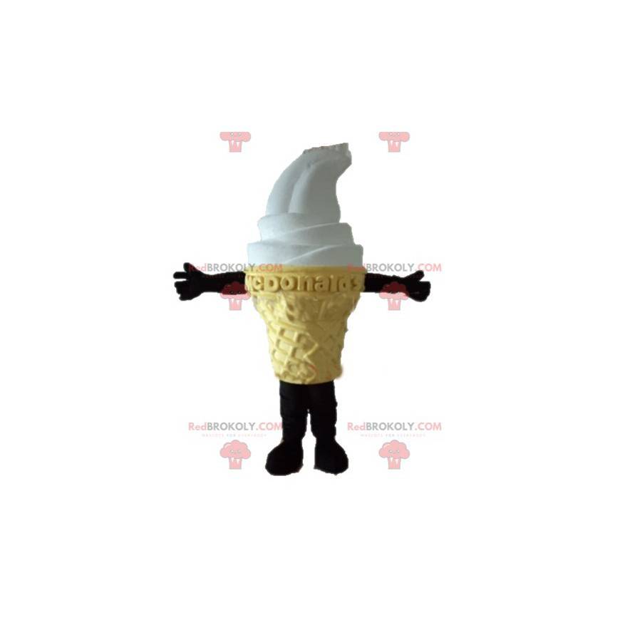 Mascote de cone gelado de Mc Donald - Redbrokoly.com