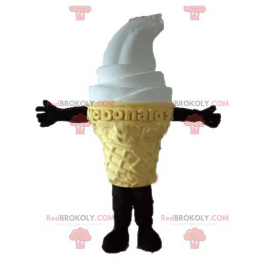 Mascote de cone gelado de Mc Donald - Redbrokoly.com