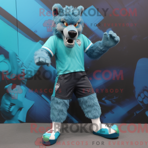Mascot karakter van een...