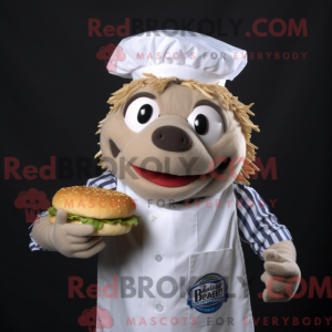Mascottefiguur van een...