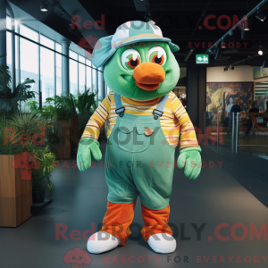 Mascot karakter van een...