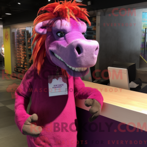Mascottekarakter van een...