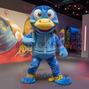 Mascot karakter van een...
