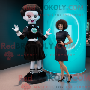 Mascot character of a Black...