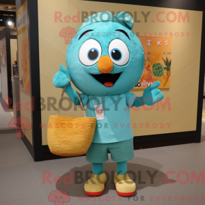 Maskot karakter af en...