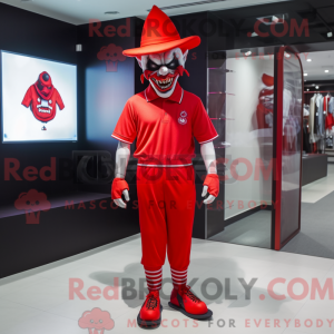 Mascot character of a Red...