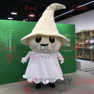 Mascot character of a White...