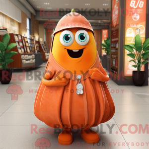 Mascot character of a Rust...