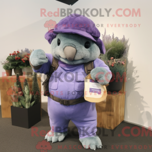 Mascot karakter van een...