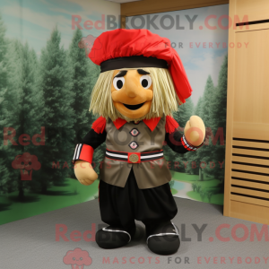 Mascot character of a...
