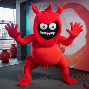 Mascot karakter van een...