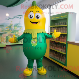 Mascottekarakter van een...