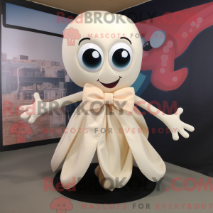 Mascot character of a Cream...