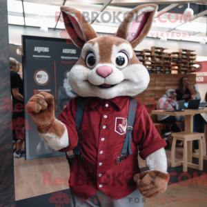Mascot karakter van een...