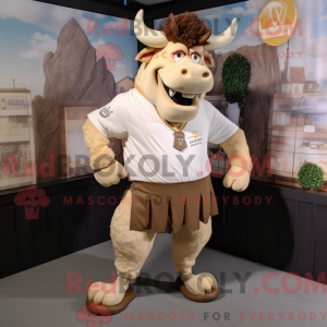 Mascot karakter van een...