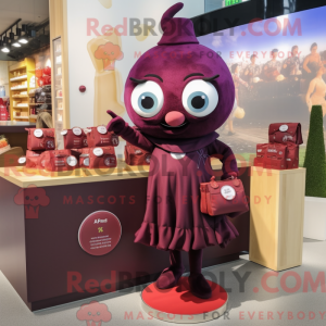 Mascottekarakter van een...