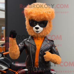 Mascottefiguur van een...