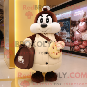 Mascot karakter van een...