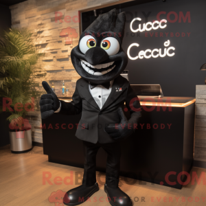 Mascot character of a Black...