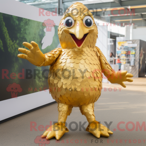 Mascottefiguur van een...