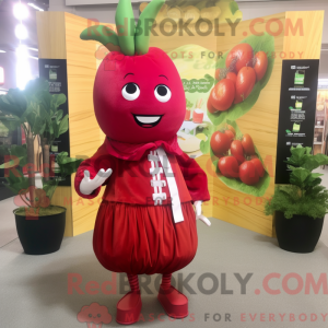 Mascot karakter van een...