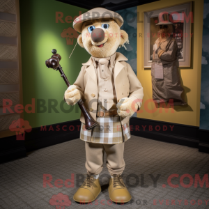 Mascottefiguur van een...