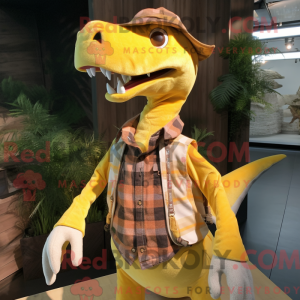 Personnage mascotte d un...