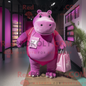 Maskot karakter af en...