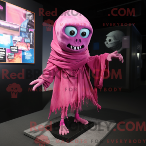 Personagem de máscara de...