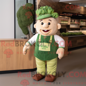 Mascot karakter van een...