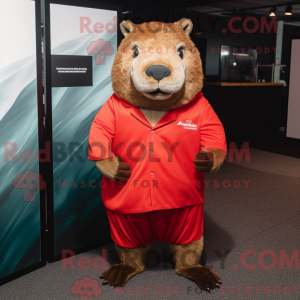 Personnage mascotte d un...