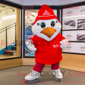 Mascottekarakter van een...