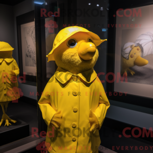Mascot karakter van een...