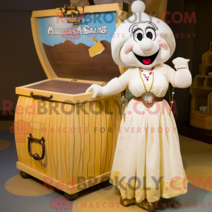 Mascot character of a Cream...