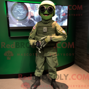 Mascottefiguur van een...
