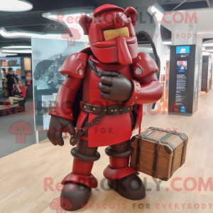Mascottekarakter van een...