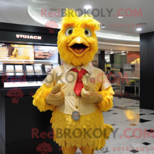 Personagem de máscara de um...