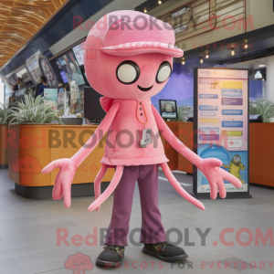 Mascottekarakter van een...