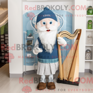 Mascot character of a White...
