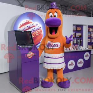 Mascot character of a...