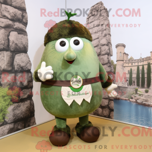 Mascottekarakter van een...