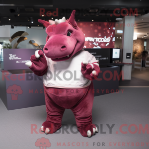 Mascot karakter van een...
