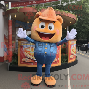 Personagem de máscara de...