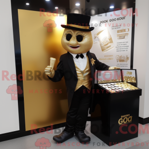Mascot character of a Gold...