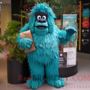 Mascot karakter van een...