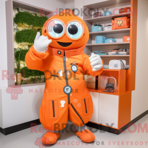 Maskot-karakter av en...