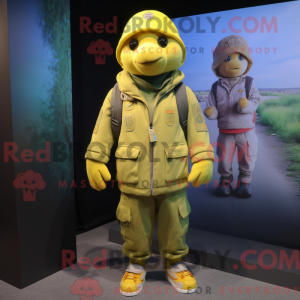 Personnage mascotte d un...