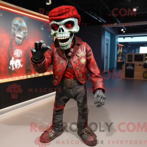 Mascot karakter van een...