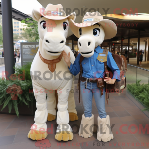 Mascot karakter van een...