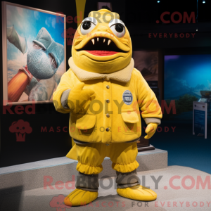 Mascottekarakter van een...